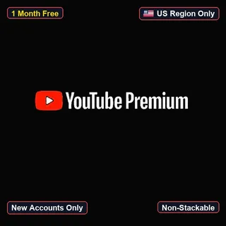 ⚡ YouTube Premium 1 Month Free | Ad-Free & Offline Play | New Subscribers | US Region | INSTANT