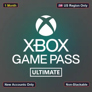 Xbox Game Pass Ultimate | 1 Month | US Region | New Accounts Only | ⚡ FAST