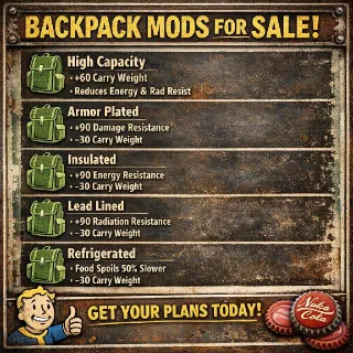 Backpack Mods