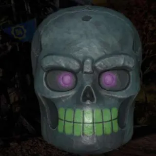 Glowing Bone Head Mask