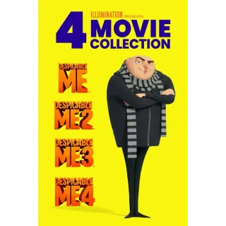 Despicable Me Quadrilogy - HD (Movies Anywhere)