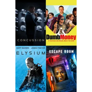 Budget Movies 4pk - SD (Movies Anywhere)
