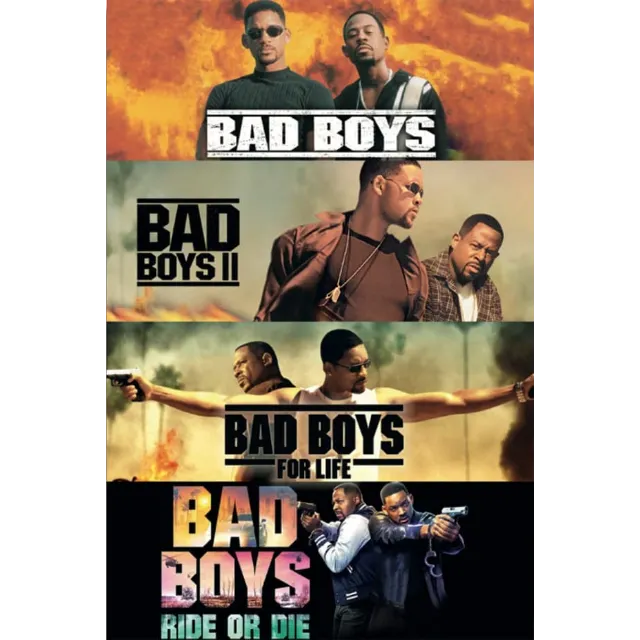 Bad Boys Quadrilogy - HD (Movies Anywhere) - Digital Movie - Gameflip