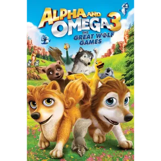 Alpha and Omega 3: Great Wolf Games - HD (Vudu)