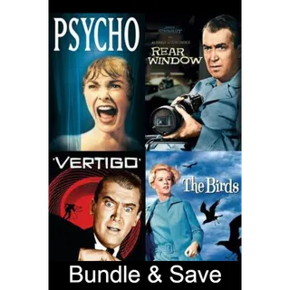 Alfred Hitchcock Classic Collection Volume 1 - 4K (Movies Anywhere)