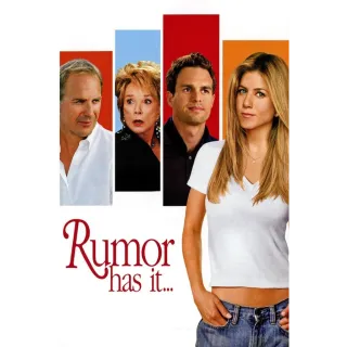 Rumor Has It - HD (Movies Anywhere)
