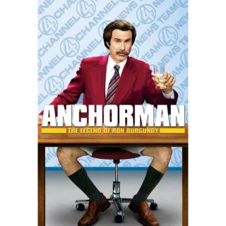 Anchorman: The Legend of Ron Burgundy - 4K (Vudu or iTunes) 