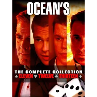 Ocean's Trilogy - 4K (Movies Anywhere) 