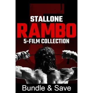Rambo 5pk - 4K (Vudu)