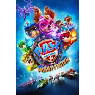 PAW Patrol: The Mighty Movie - HD (Vudu or iTunes)
