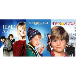 Home Alone Trilogy - HD (Movies Anywhere)
