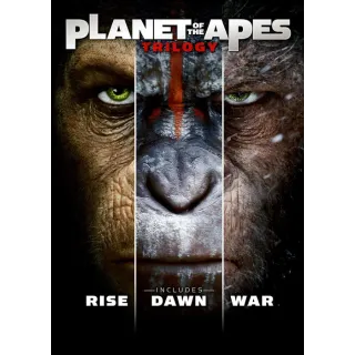 Planet of the Apes Trilogy - 4K (iTunes) (Ports)