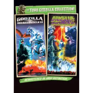 Godzilla vs Mechagodzilla 2 & Godzilla vs Spacegodzilla (2pk) - HD (Movies Anywhere)