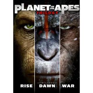 Planet of the Apes Trilogy - 4K (iTunes) (Ports)