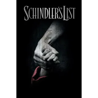 Schindler's List - 4K (iTunes)