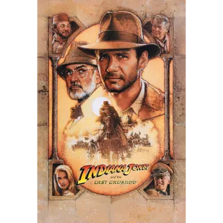 Indiana Jones and the Last Crusade - 4K (Vudu or iTunes)