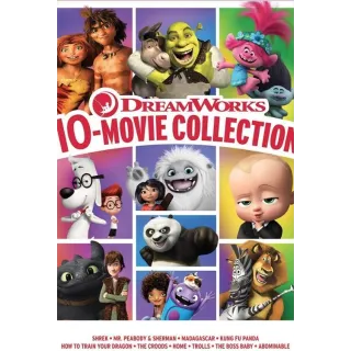 Dreamworks 10-Movie Collection - HD (Movies Anywhere)