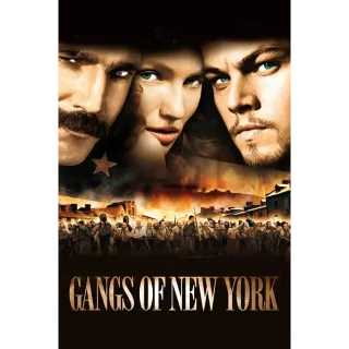 Gangs of New York - HD (Vudu, iTunes or Google Play)