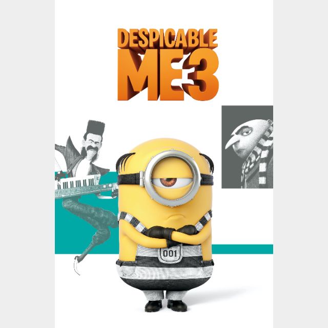 Despicable Me 3 - HD (Movies Anywhere) - Digital Movies - Gameflip