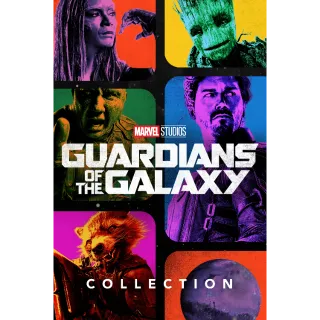 Guardians of the Galaxy Trilogy - 4K (Movies Anywhere)