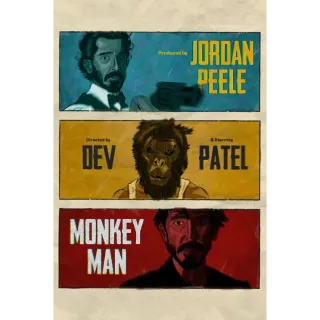 Monkey Man - HD (Movies Anywhere)