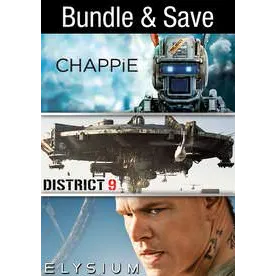 Chappie/District 9/Elysium 3pk - HD (Movies Anywhere)