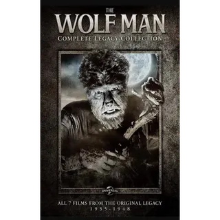 Wolf Man Legacy Collection (7pk) - 4K (Movies Anywhere)