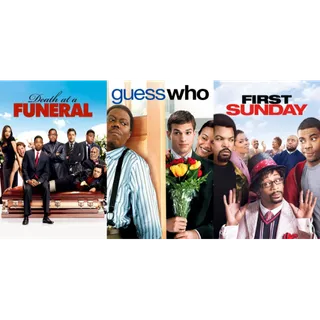 Death at a Funeral/Guess Who/First Sunday 3pk - SD (Movies Anywhere)