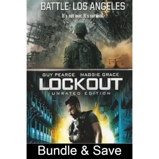 Battle Los Angeles/Lockout - HD (Movies Anywhere)