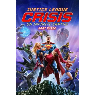 Justice League: Crisis on Infinite Earths Part Three - 4K (Movies Anywhere) 