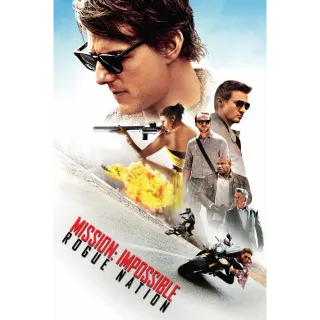 Mission: Impossible - Rogue Nation - 4K (Vudu only)