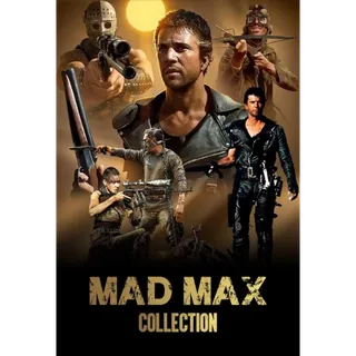 Mad Max 4-movie Collection + 2 B&C editions - 4K (Movies Anywhere)