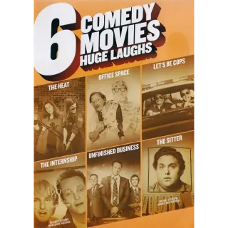 Comedy 6-Pack - HD (Movies Anywhere) 