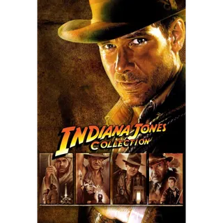 Indiana Jones Quadrilogy (4pk) - 4K (Vudu or iTunes)