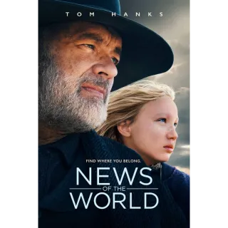 News of the World - 4K (Movies Anywhere) 