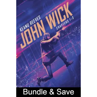 John Wick Trilogy - 4K (Vudu or iTunes)