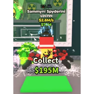 Sammyni Spyderini 2,6M/S SAB SECRET CHEAP