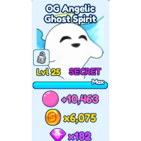 OG ANGELIC GHOST SPIRIT BGSI SECRET
