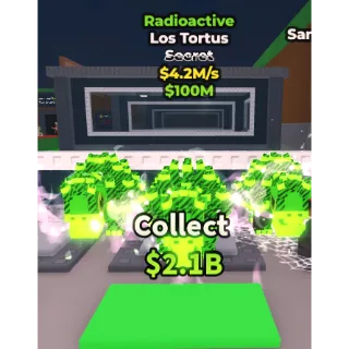 LOS TORTUS RADIOACTIVE 4.2M/S SAB