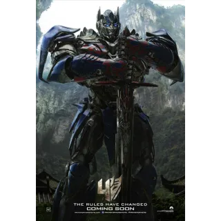 Transformers: Age of Extinction (Vudu or Itunes)