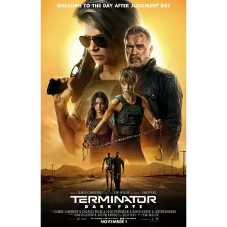 Terminator: Dark Fate (iTunes or Fandango)