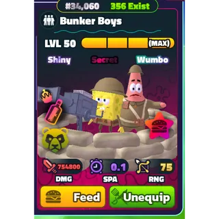 MAX SW NC PP BUNKER BOYS
