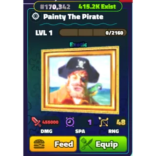 PAINTY THE PIRATE - SPONGEBOB TD