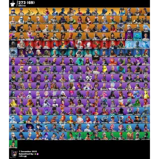 Fortnite Fresh, Levithan Axe, Neo Versa , Blue Team Leader Account FULL ACCESS 273 Skins