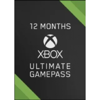 Xbox Game Pass Ultimate 12 MONTHS