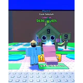 Esok Sekolah 636.23Qd/s | Escape Tsunami For Brainrots