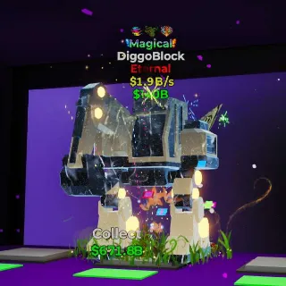 Fortnite Steal The Brainrot- Magical DiggoBlock 3 traits