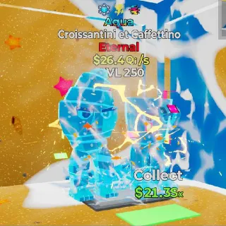 26.4Qi/s Maxed- Aqua Croissantini Et Caffettino w/3 traits