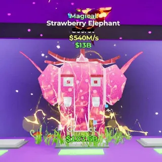 Fortnite Steal The Brainrot- Magical Strawberry Elephant- 2 traits