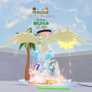 Maxed 72.3Qi/s Summer Vulturino Skeletono 4 Traits- Go Up
